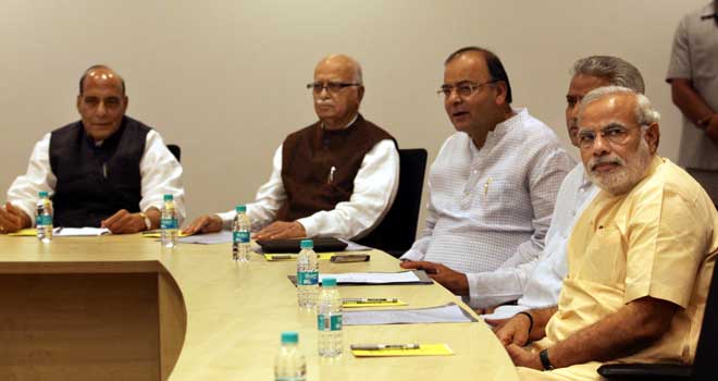 BJP Parliamentary Board discusses govt formation in Maharashtra, Haryana