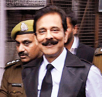 Sahara chief shells out Rs 31 lakh for Tihar’s special facilities