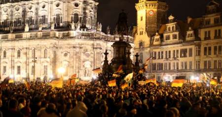 Record 17,000 rally against ‘Islamisation’ in Germany