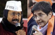 Arvind Kejriwal, Kiran Bedi in tough battle for Delhi CM: Poll