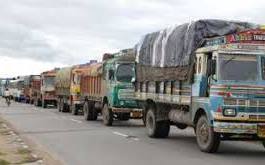 Freight rate down on excess position of trucks