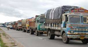 Freight rate down on excess position of trucks