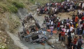 11 killed, 30 injured as bus falls into gorge in AP