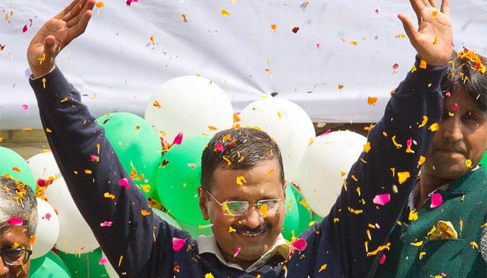 After Delhi, AAP says it will challenge SP in next UP polls