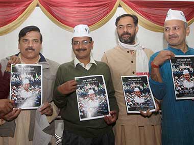 Bijli-paani all over again: AAP releases 70-point manifesto ahead of Delhi polls