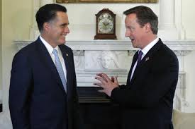 Mitt Romney tries to steer around Olympics controversy in London meetings