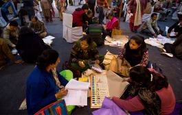 Delhi is voting today