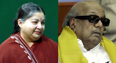 Jaya, Karuna among leaders pay homage to Annadurai
