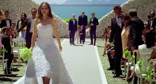 Natalie Portman walks out of her wedding