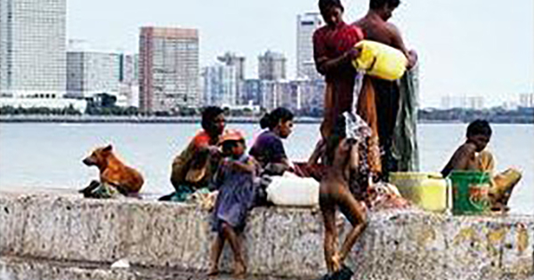 Instragram pull down image of bathing child