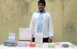 Quack selling fake drug at Rs6,000 per bottle arrested