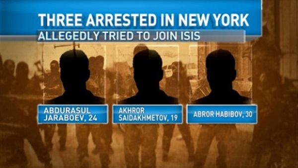 3 plead not guilty in NYC to Islamic State group terror plot