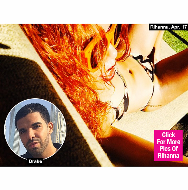 Rihanna Rocks Tiny Bikini In Sexy Instagram Photo — Tempting Drake?