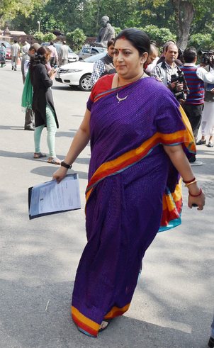 Smriti raises alarm after spotting camera hid in trial room; FIR registered