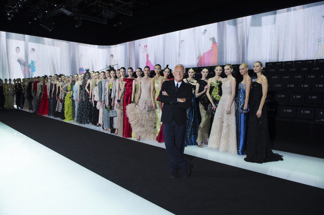 Armani’s Hollywood army