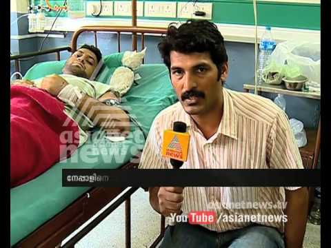 Kerala CM visits doctor who survived Nepal quake