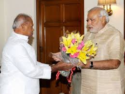 Jitan Manjhi meets Modi; says he is opposed to Nitish