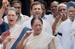 Disruptions in Parliament: Govt blames Sonia, Rahul