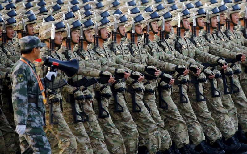 China Flexes Its Military Muscle at World War II Parade