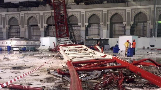 Saudi Arabia’s King Salman launches investigation into massive Mecca crane crash that killed 107