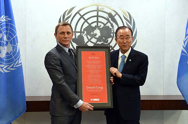 Daniel Craig given ‘licence to save’ by United Nations