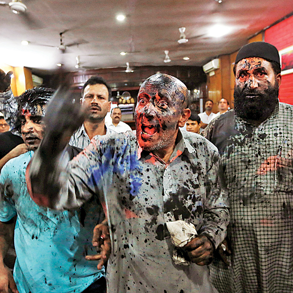 Hindu Sena chief justifies act of splattering ink on J&K MLA Engineer Rashid, says forming ‘Hindu Rashtra’ is my goal