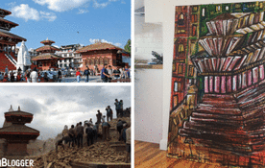 How I Helped Nepal Auctioning My Painting Of Destroyed Kathmandu Temple