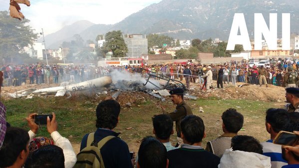 Helicopter Ferrying Pilgrims To Vaishno Devi Crashes Near Katra, 7 Dead