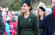 Kate Middleton Goes Festive Green During Annual Church Service