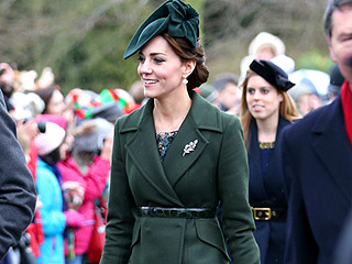 Kate Middleton Goes Festive Green During Annual Church Service