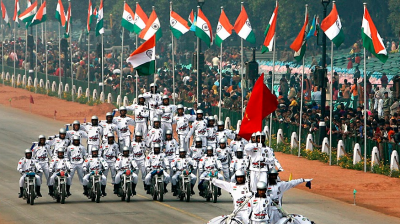 Republic Day: 3 cops injured during bike stunt