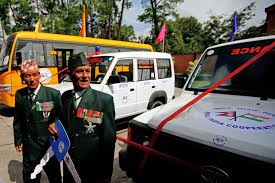India gifts ambulances and buses to Nepal on Republic Day