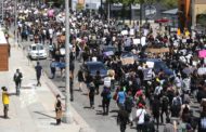 Thousands of people take to streets in NY to protest death of George Floyd