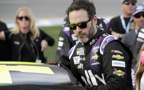 Jimmie Johnson 1st NASCAR driver to test positive for virus