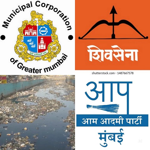 AAP slams Shiv Sena and BMC over new budgetary allocations to rejuvenate Mithi river;