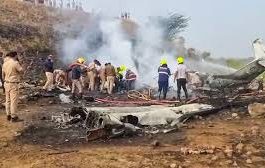 4-member DGCA team visits Ajit Pawar plane crash site in Baramati