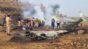4-member DGCA team visits Ajit Pawar plane crash site in Baramati