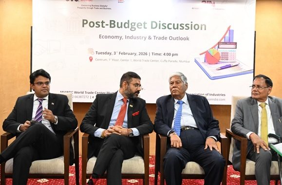 WTC Mumbai Hosts Post-Budget 2026–27 Discussion on MSMEs, Trade and India’s Growth Roadmap