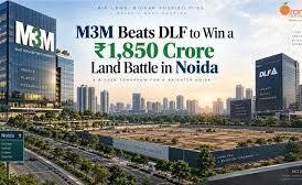M3M Outbids DLF to Win Rs 1,850-Crore Noida Land Parcel, Signalling Fresh Investor Confidence in NCR Realty