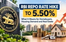 HEADLINE: RBI Hikes Repo Rate by 25 bps to 5.50%: Affordable Housing Faces the Heat, but Demand Seen Resilient