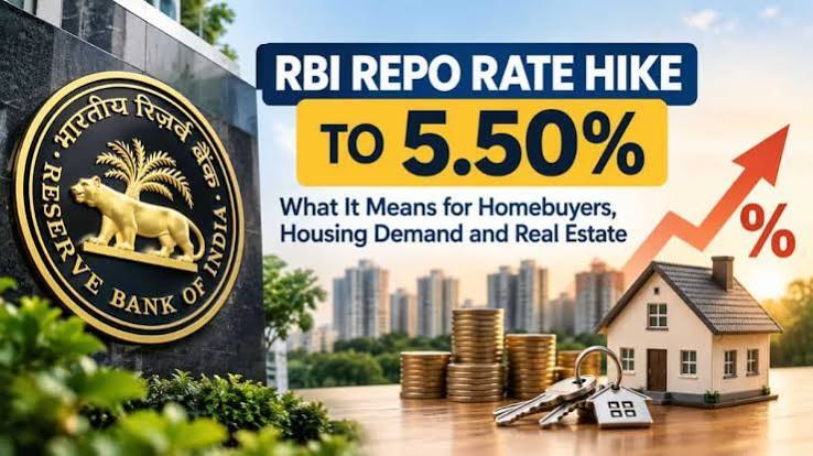 HEADLINE: RBI Hikes Repo Rate by 25 bps to 5.50%: Affordable Housing Faces the Heat, but Demand Seen Resilient