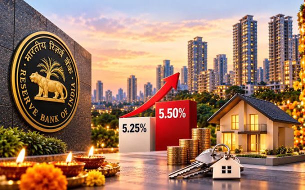 RBI Rate Hike Tests India’s Festive Housing Revival as Top-7 City Sales Cross 1 Lakh Units