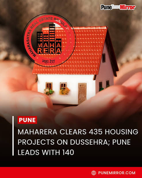 MahaRERA Clears 435 Housing Projects Worth Rs 23,719 Crore on Dussehra, Giving Maharashtra’s Festive Housing Market a Regulatory Push