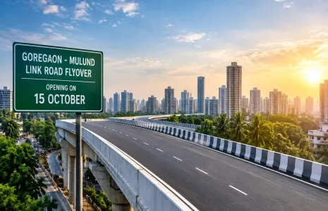 Mumbai’s Goregaon–Mulund Link Road Flyover Set to Open on October 15, Raising Hopes for East–West Property Corridor